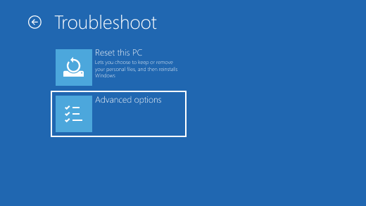 start your PC in safe mode in windows to fix dell boot loop issue